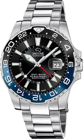 Oiritaly Watch Quartz Man Jaguar J1011 4 Watches